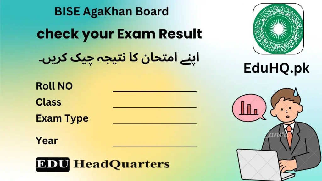 Check 9th Class Result by Roll No BISE Agakhan Board